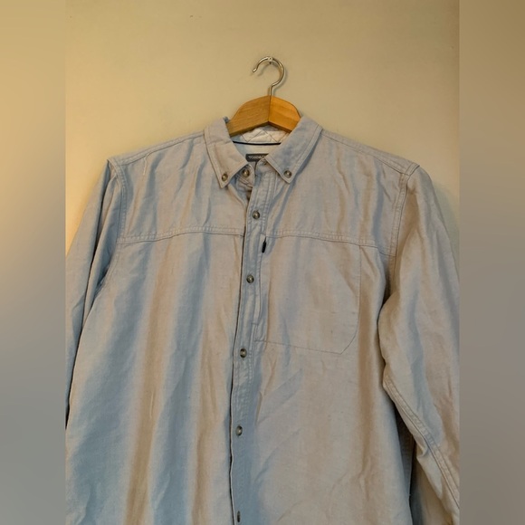 Toad&Co wend LS shirt Long Sleeve Mens Button down Shirt Size mens large - Picture 4 of 9